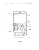 ELECTRONIC DEVICE WITH TOUCH SCREEN DISPLAY AND METHOD OF FACILITATING     INPUT AT THE ELECTRONIC DEVICE diagram and image