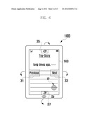 OPERATING METHOD OF TERMINAL BASED ON MULTIPLE INPUTS AND PORTABLE     TERMINAL SUPPORTING THE SAME diagram and image