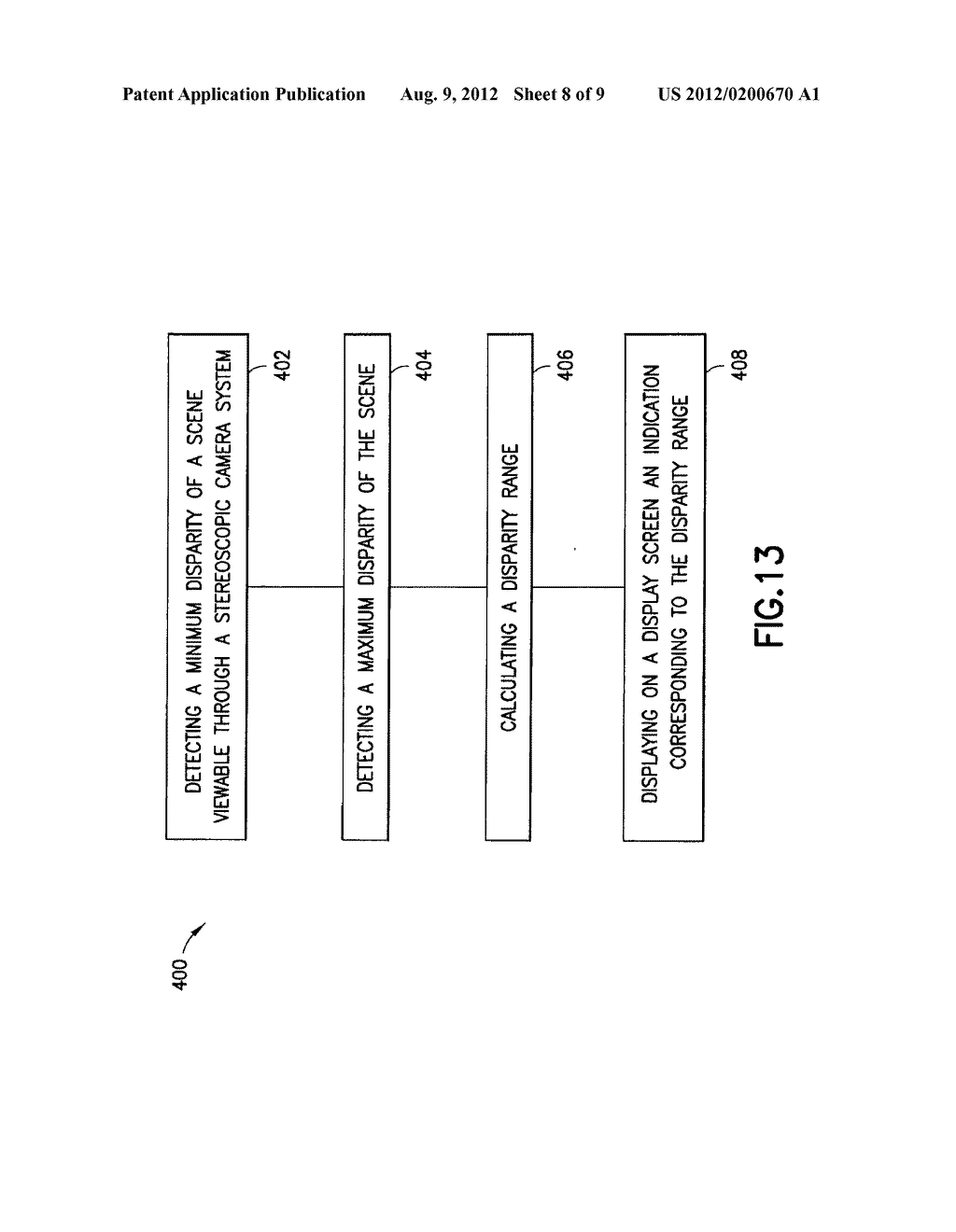 Method and apparatus for a disparity limit indicator - diagram, schematic, and image 09