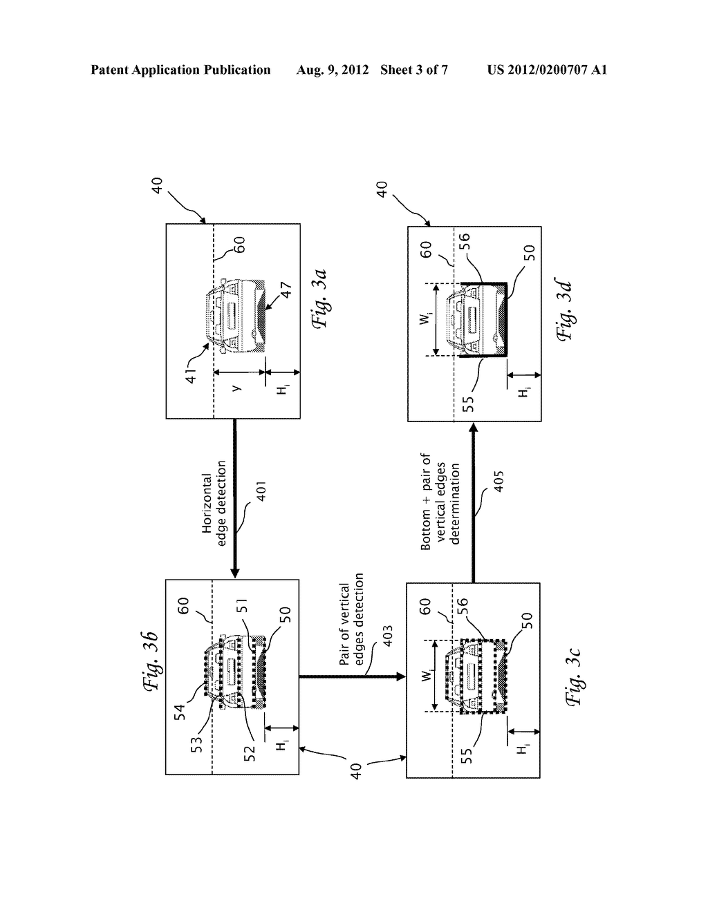 ESTIMATING DISTANCE TO AN OBJECT USING A SEQUENCE OF IMAGES RECORDED BY A     MONOCULAR CAMERA - diagram, schematic, and image 04