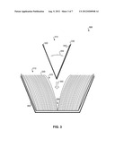 DUAL SIDED MIRROR BOOK IMAGING DEVICES AND METHODS diagram and image