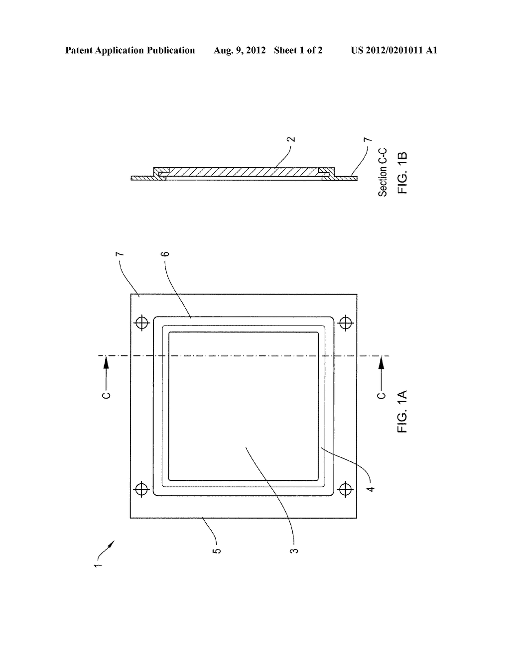 CONDUCTIVE PLASTIC OVERMOLD ON SHIELDED PLASTIC WINDOW - diagram, schematic, and image 02