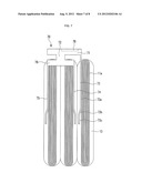 RECHARGEABLE BATTERY WITH TERMINAL JUNCTION AND PRONG diagram and image