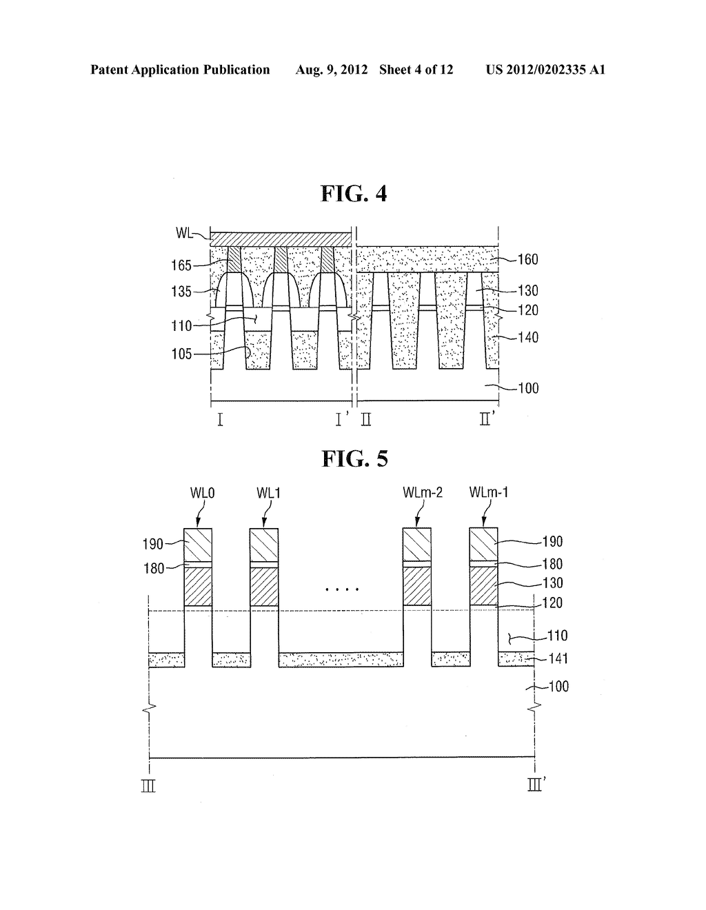 METHODS OF FABRICATING NONVOLATILE MEMORY DEVICES INCLUDING VOIDS BETWEEN     ACTIVE REGIONS AND RELATED DEVICES - diagram, schematic, and image 05