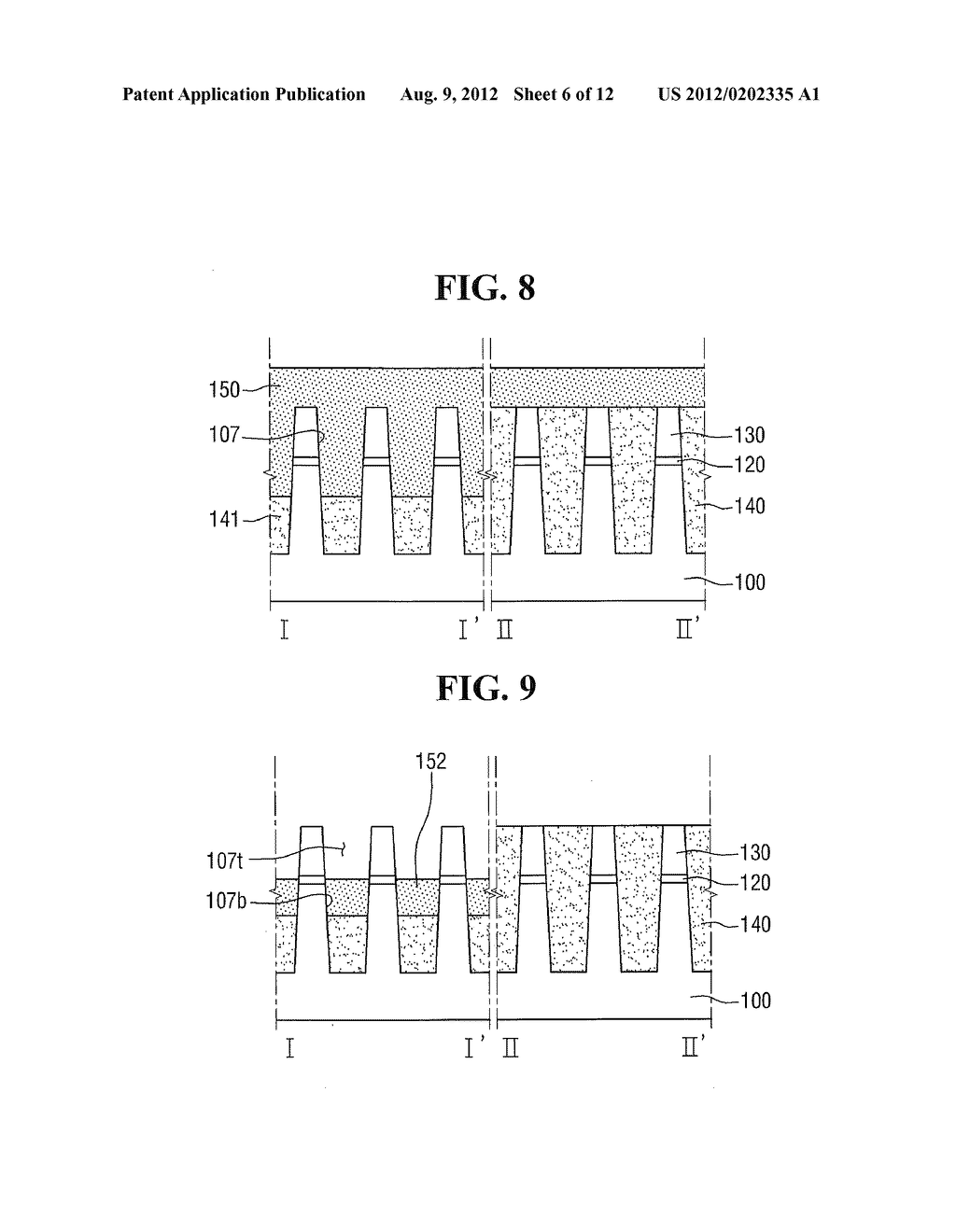 METHODS OF FABRICATING NONVOLATILE MEMORY DEVICES INCLUDING VOIDS BETWEEN     ACTIVE REGIONS AND RELATED DEVICES - diagram, schematic, and image 07