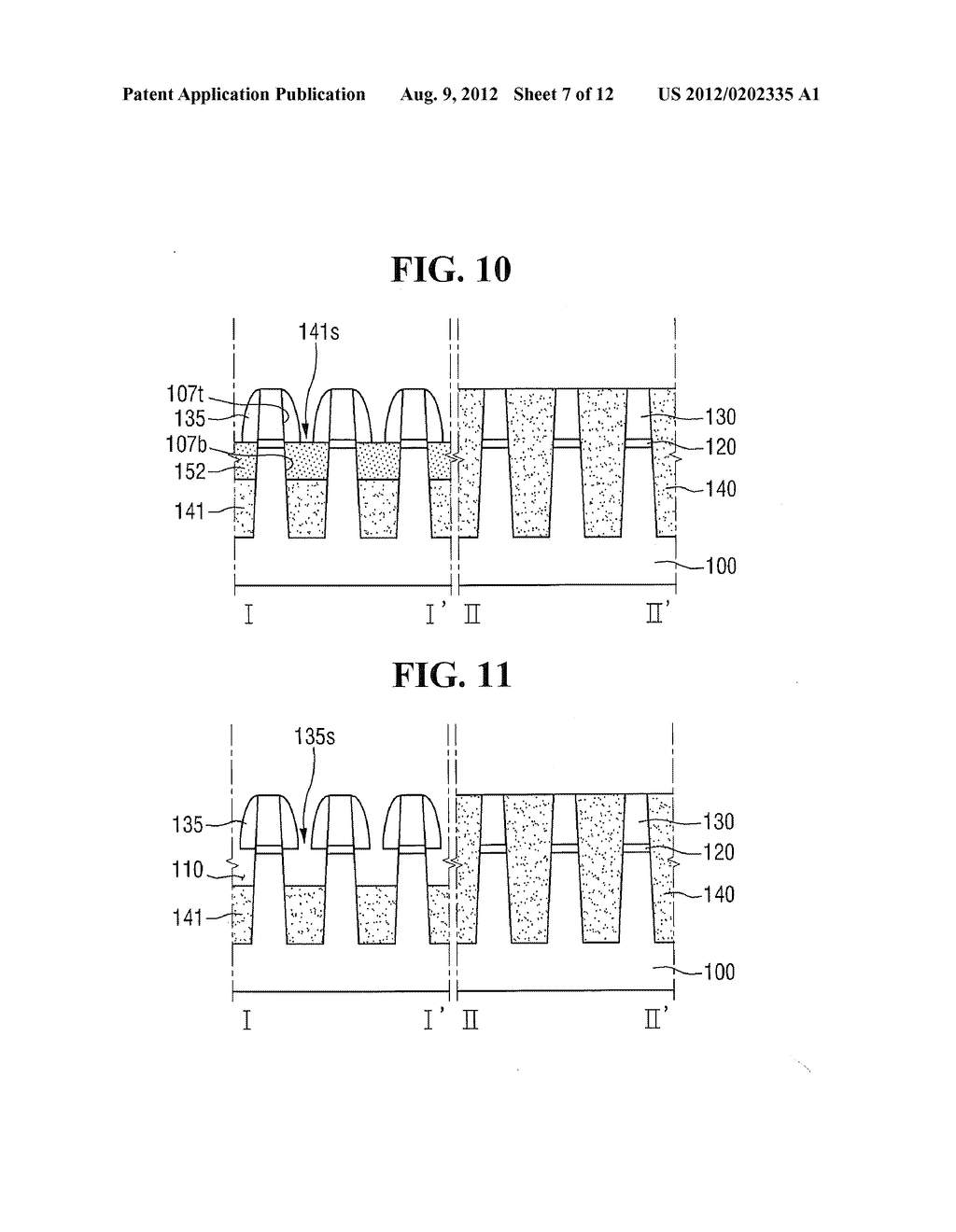 METHODS OF FABRICATING NONVOLATILE MEMORY DEVICES INCLUDING VOIDS BETWEEN     ACTIVE REGIONS AND RELATED DEVICES - diagram, schematic, and image 08