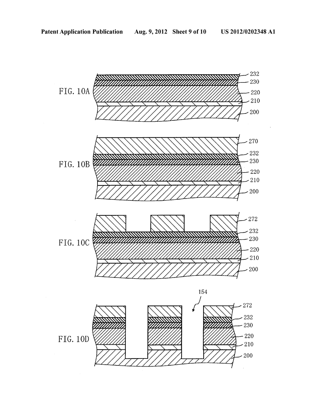 METHOD FOR FABRICATING SEMICONDUCTOR DEVICE - diagram, schematic, and image 10