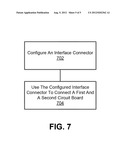 DEVICE, SYSTEM AND METHOD OF AN INTERFACE CONNECTOR diagram and image