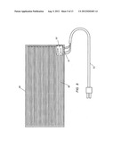 Beehive frame and comb foundation for controlling varroa mites diagram and image