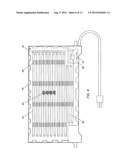 Beehive frame and comb foundation for controlling varroa mites diagram and image