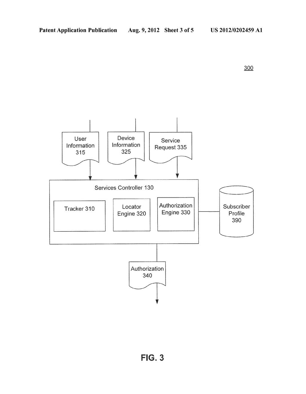 Providing a Service With Location-Based Authorization - diagram, schematic, and image 04