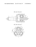 TRIPOD CONSTANT VELOCITY JOINT diagram and image