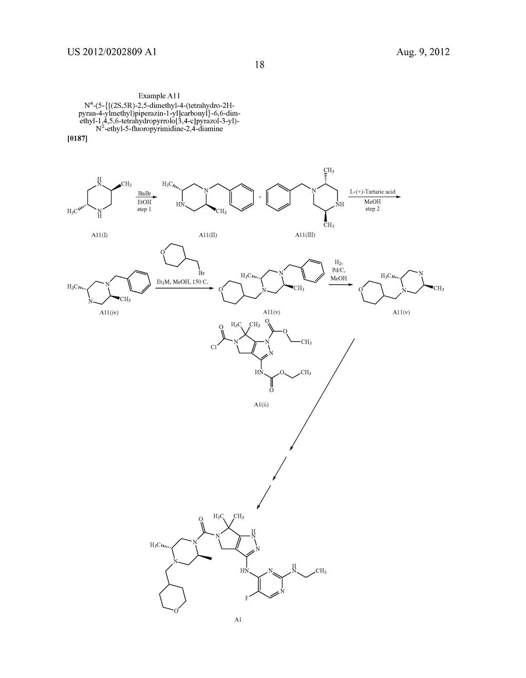 NOVEL N-PYRIMIDIN-4-YL-3-AMINO-PYRROLO[3,4-C]PYRAZOLE DERIVATIVES AS PKC     KINASE INHIBITORS - diagram, schematic, and image 19