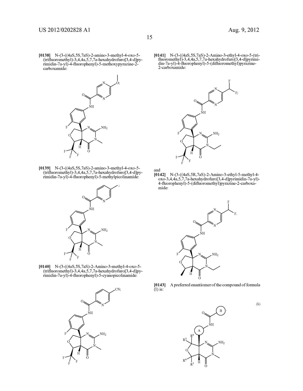 FUSED AMINODIHYDROPYRIMIDONE DERIVATIVES - diagram, schematic, and image 16