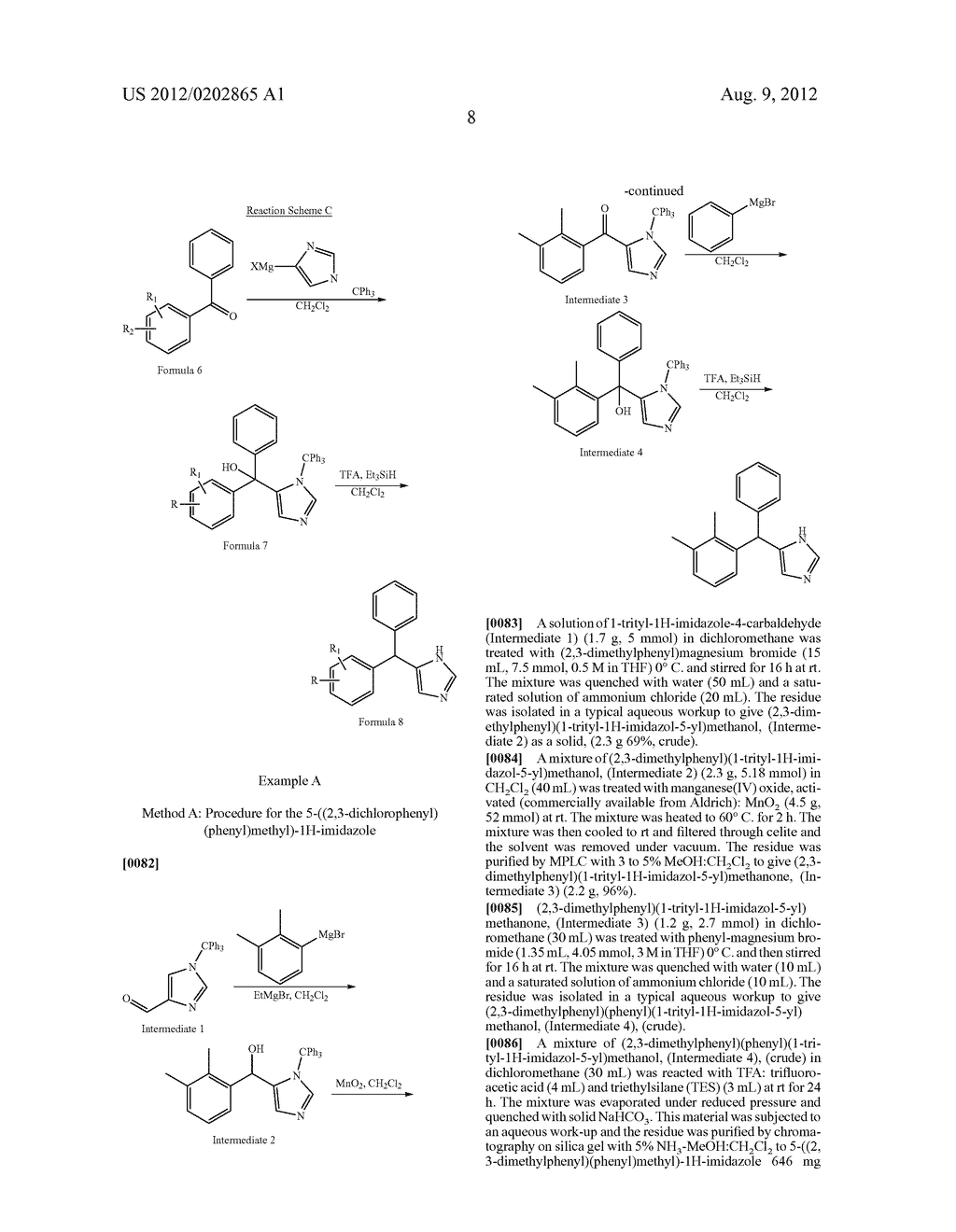 SUBSTITUTED-ARYL-(IMIDAZOLE)-METHYL)-PHENYL COMPOUNDS AS SUBTYPE SELECTIVE     MODULATORS OF ALPHA 2B AND/OR ALPHA 2C ADRENERGIC RECEPTORS - diagram, schematic, and image 09
