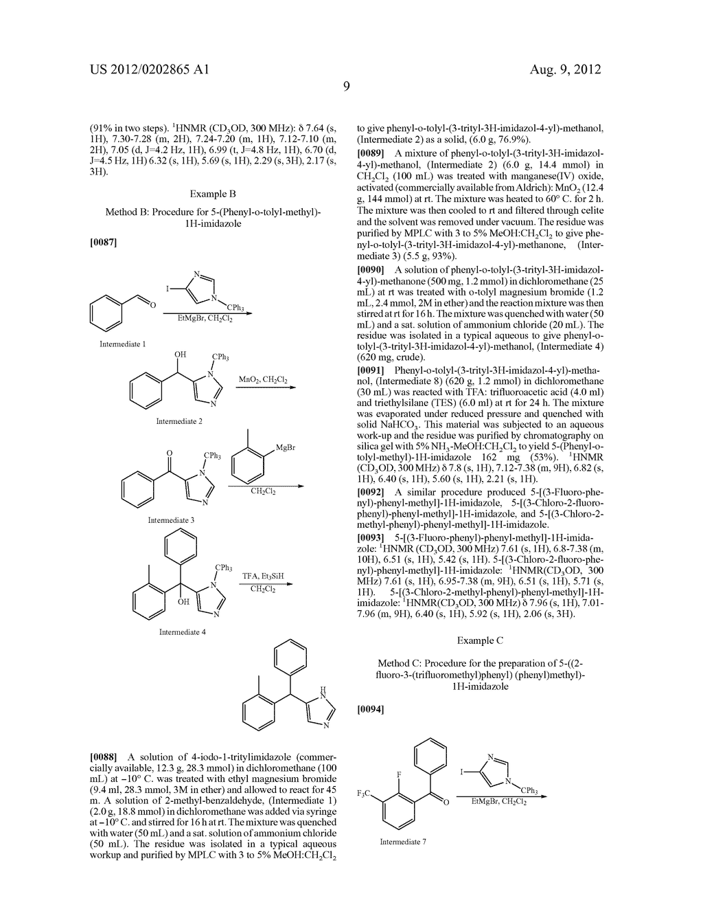 SUBSTITUTED-ARYL-(IMIDAZOLE)-METHYL)-PHENYL COMPOUNDS AS SUBTYPE SELECTIVE     MODULATORS OF ALPHA 2B AND/OR ALPHA 2C ADRENERGIC RECEPTORS - diagram, schematic, and image 10