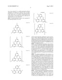 MATERIALS FOR ORGANIC ELECTROLUMINESCENT DEVICES diagram and image