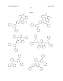 MATERIALS FOR ORGANIC ELECTROLUMINESCENT DEVICES diagram and image