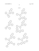 MATERIALS FOR ORGANIC ELECTROLUMINESCENT DEVICES diagram and image