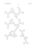 MATERIALS FOR ORGANIC ELECTROLUMINESCENT DEVICES diagram and image