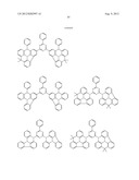 MATERIALS FOR ORGANIC ELECTROLUMINESCENT DEVICES diagram and image