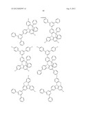 MATERIALS FOR ORGANIC ELECTROLUMINESCENT DEVICES diagram and image