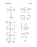 MATERIALS FOR ORGANIC ELECTROLUMINESCENT DEVICES diagram and image