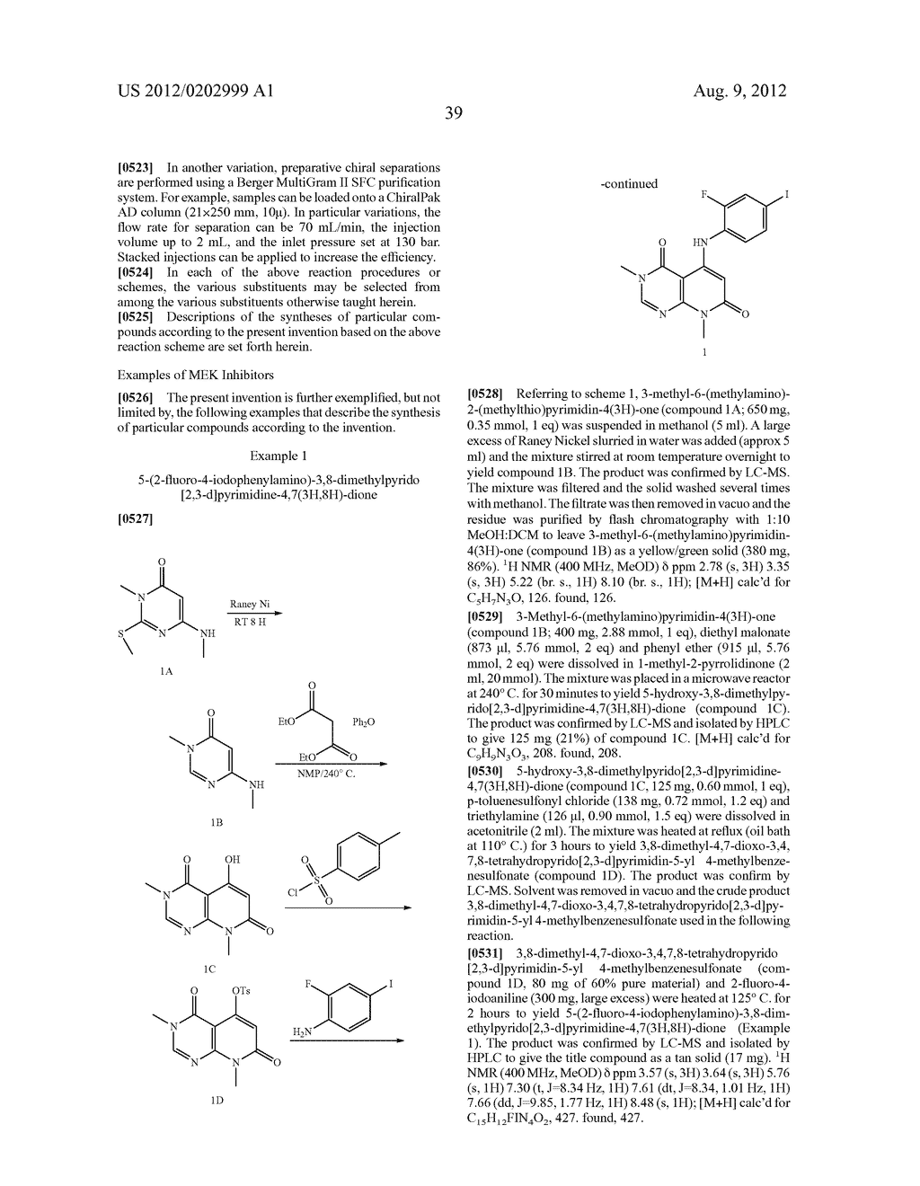 MAPK/ERK KINASE INHIBITORS - diagram, schematic, and image 51