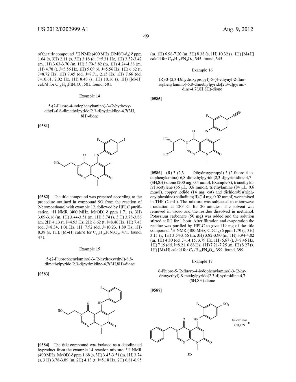 MAPK/ERK KINASE INHIBITORS - diagram, schematic, and image 61