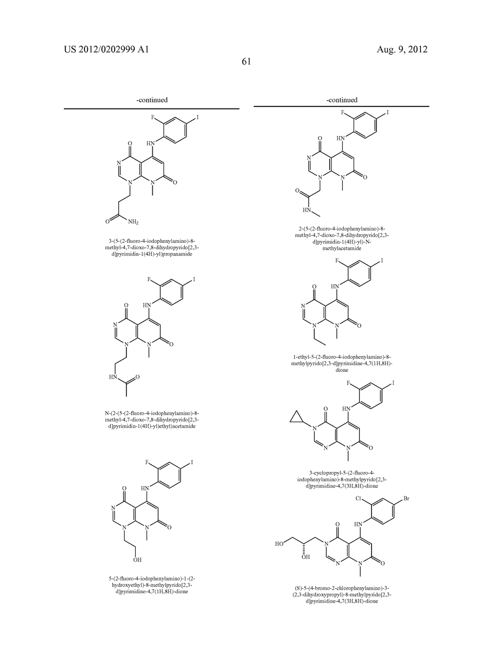 MAPK/ERK KINASE INHIBITORS - diagram, schematic, and image 73