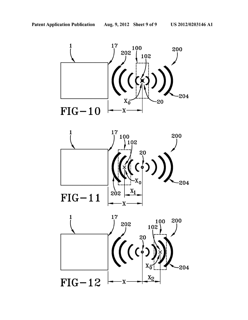 PRESSURE PULSE/SHOCK WAVE APPARATUS FOR GENERATING WAVES HAVING PLANE,     NEARLY PLANE, CONVERGENT OFF TARGET OR DIVERGENT CHARACTERISTICS - diagram, schematic, and image 10