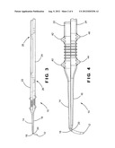 METHOD OF REMOVING CERUMEN OR A FOREIGN BODY FROM AN EAR CANAL AND     ARTICULATING CURETTE FOR USE THEREWITH diagram and image