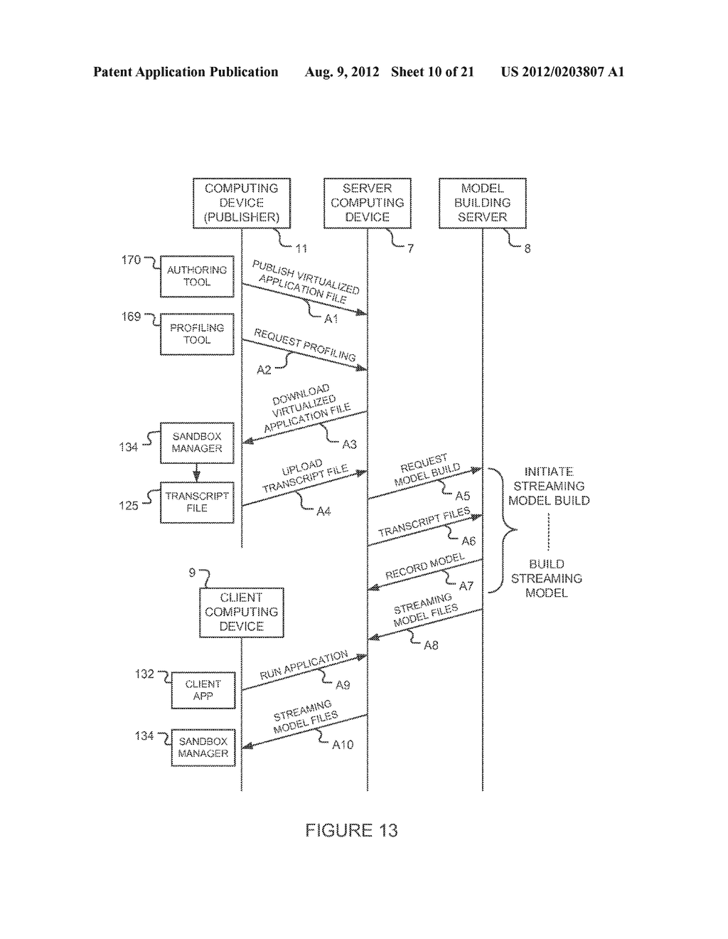 METHOD AND SYSTEM FOR MANAGING EXECUTION OF VIRTUAL APPLICATIONS - diagram, schematic, and image 11