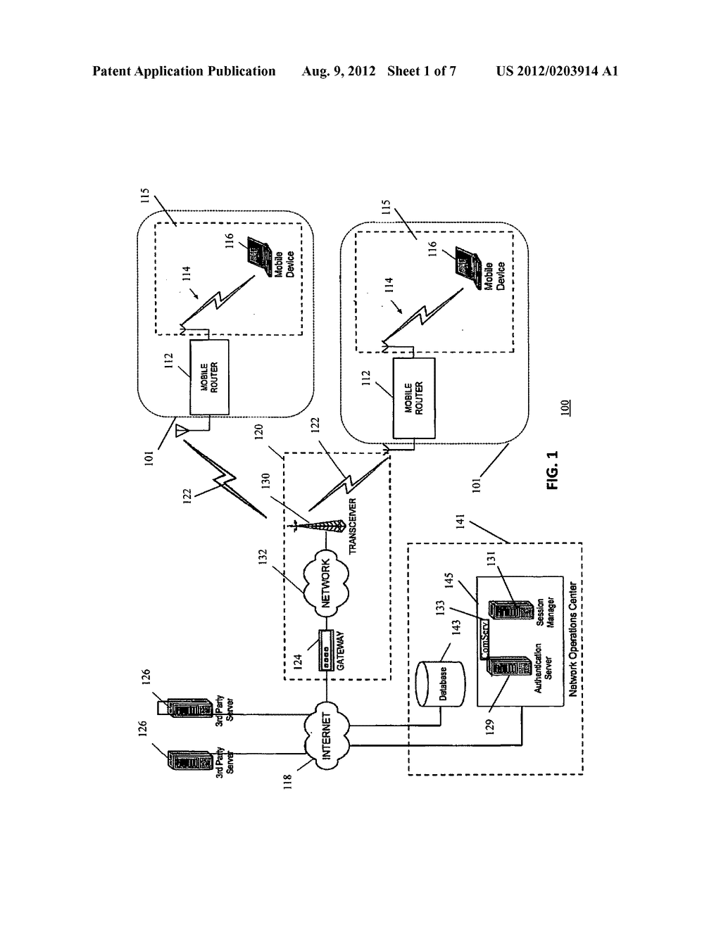 NETWORKED MOBILE ROUTER - diagram, schematic, and image 02