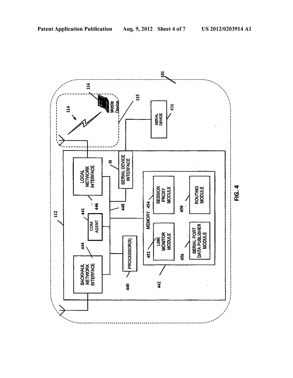 NETWORKED MOBILE ROUTER - diagram, schematic, and image 05