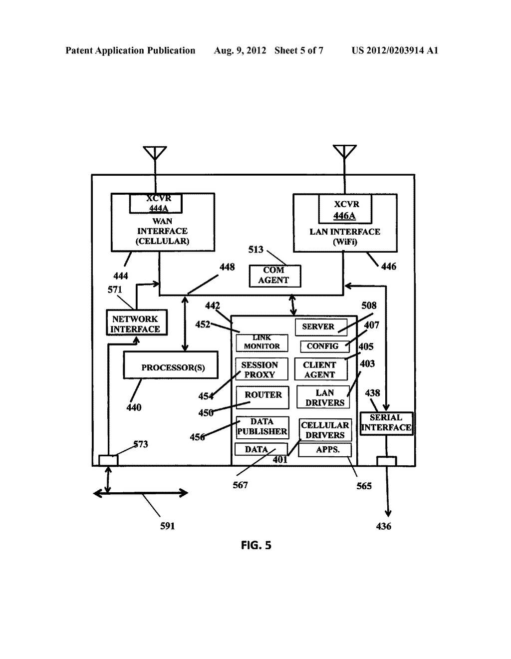 NETWORKED MOBILE ROUTER - diagram, schematic, and image 06