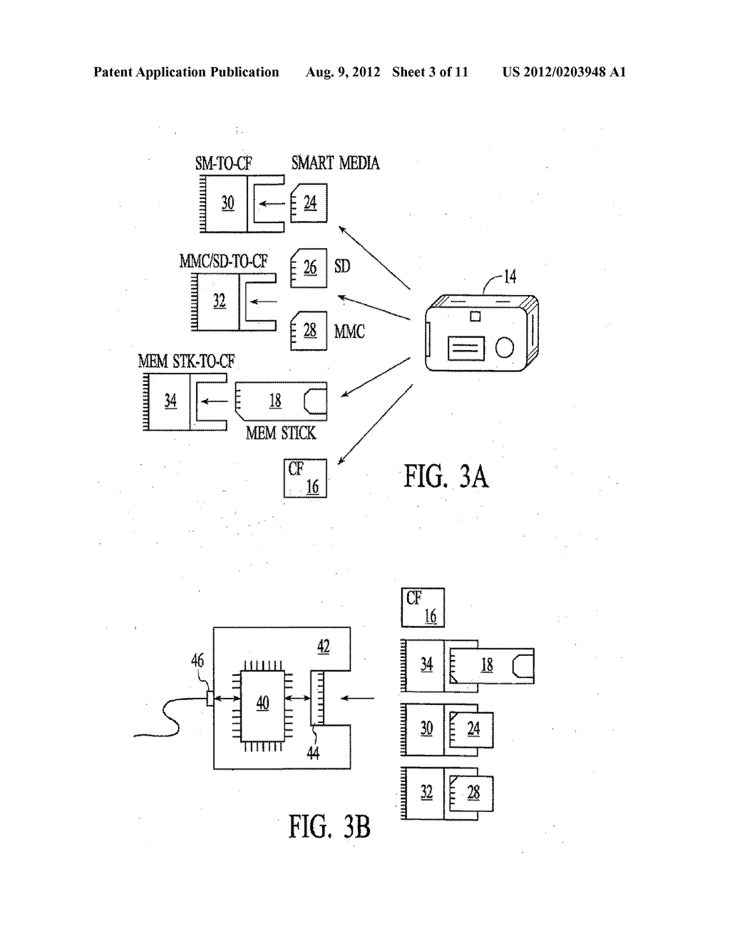 FLASHCARD READER AND CONVERTER FOR READING SERIAL AND PARALLEL FLASHCARDS - diagram, schematic, and image 04