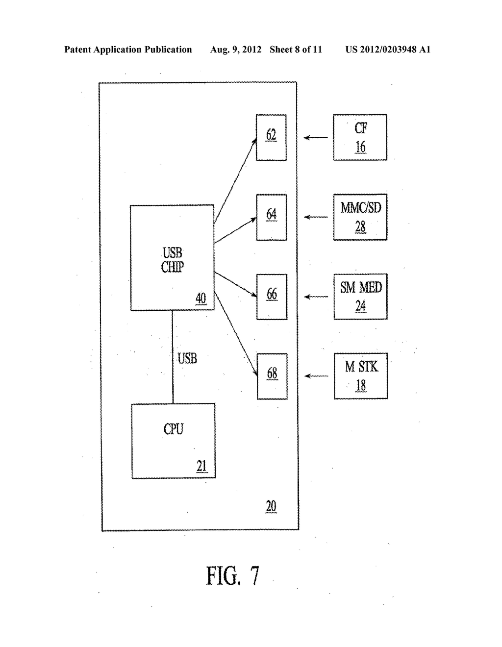 FLASHCARD READER AND CONVERTER FOR READING SERIAL AND PARALLEL FLASHCARDS - diagram, schematic, and image 09