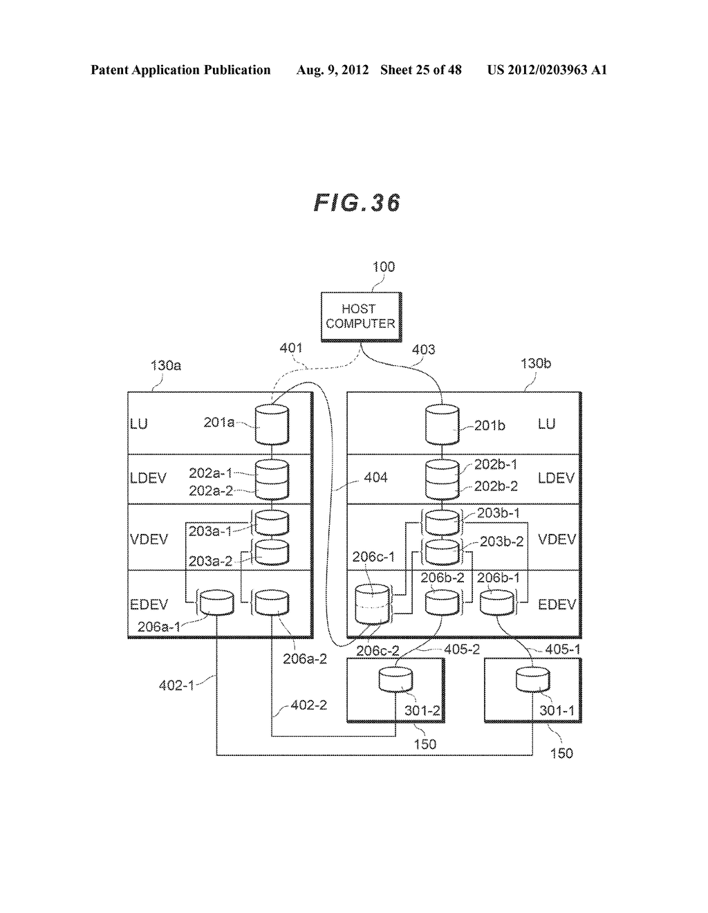 COMPUTER SYSTEM HAVING AN EXPANSION DEVICE FOR VIRTUALIZING A MIGRATION     SOURCE - diagram, schematic, and image 26