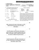 ALARM REPORT METHOD, SYSTEM AND DEVICE FOR CASCADED EQUIPMENT diagram and image