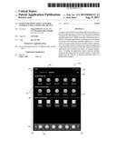 ENHANCED APPLICATION LAUNCHER INTERFACE FOR A COMPUTING DEVICE diagram and image
