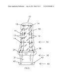 PLANT CONTAINER WITH RIGIDLY REVERSIBLY ATTACHABLE CANOPY TRAINING RACK diagram and image