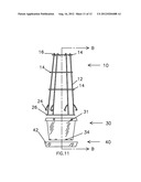 PLANT CONTAINER WITH RIGIDLY REVERSIBLY ATTACHABLE CANOPY TRAINING RACK diagram and image