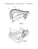 CUSHION-TO-FRAME COMPONENT FOR AN INTERFACING STRUCTURE diagram and image