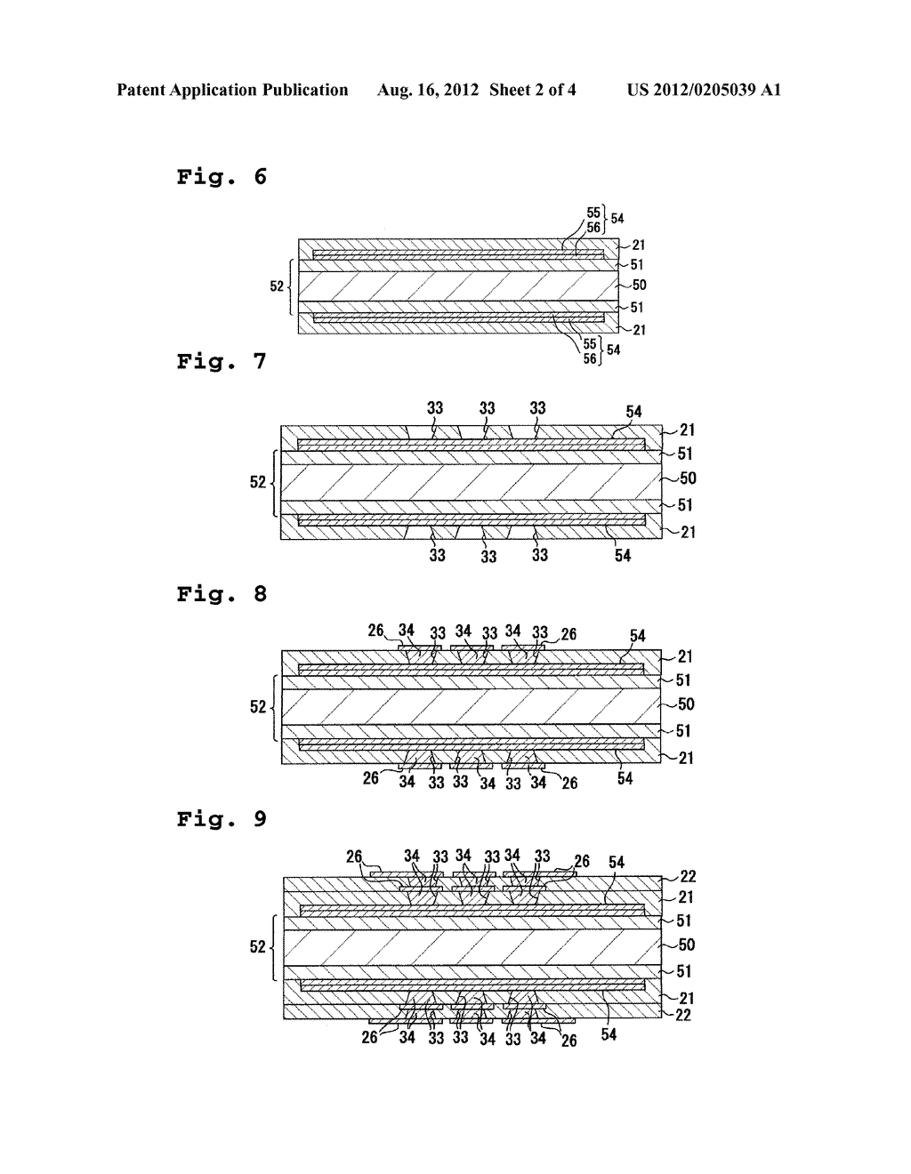 METHOD FOR MANUFACTURING MULTILAYER WIRING SUBSTRATE - diagram, schematic, and image 03