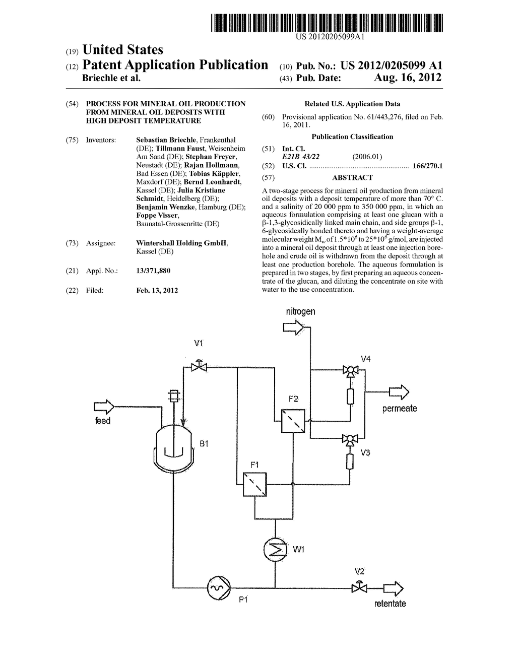 PROCESS FOR MINERAL OIL PRODUCTION FROM MINERAL OIL DEPOSITS WITH HIGH     DEPOSIT TEMPERATURE - diagram, schematic, and image 01