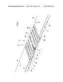 STEEL CORD CONVEYER BELT WITH A CONNECTING HINGE FOR COUPLING TWO BELT     ENDS diagram and image