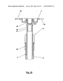 Rotary Fitting for a Corner Cupboard Comprising a Rotating Supporting     Column diagram and image