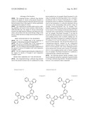 ORGANIC ELECTROLUMINESCENT DEVICE diagram and image