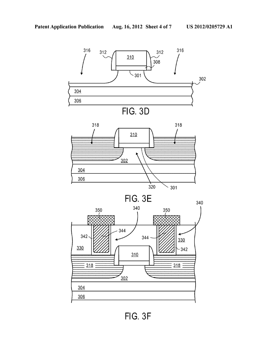 FIELD EFFECT TRANSISTOR WITH NARROW BANDGAP SOURCE AND DRAIN REGIONS AND     METHOD OF FABRICATION - diagram, schematic, and image 05